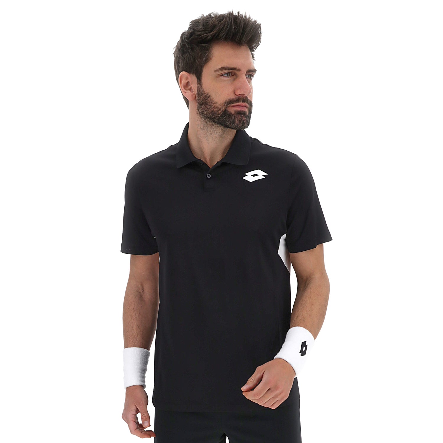 UOMO POLO TENNIS TEAMS NERO 223326 1CL 01