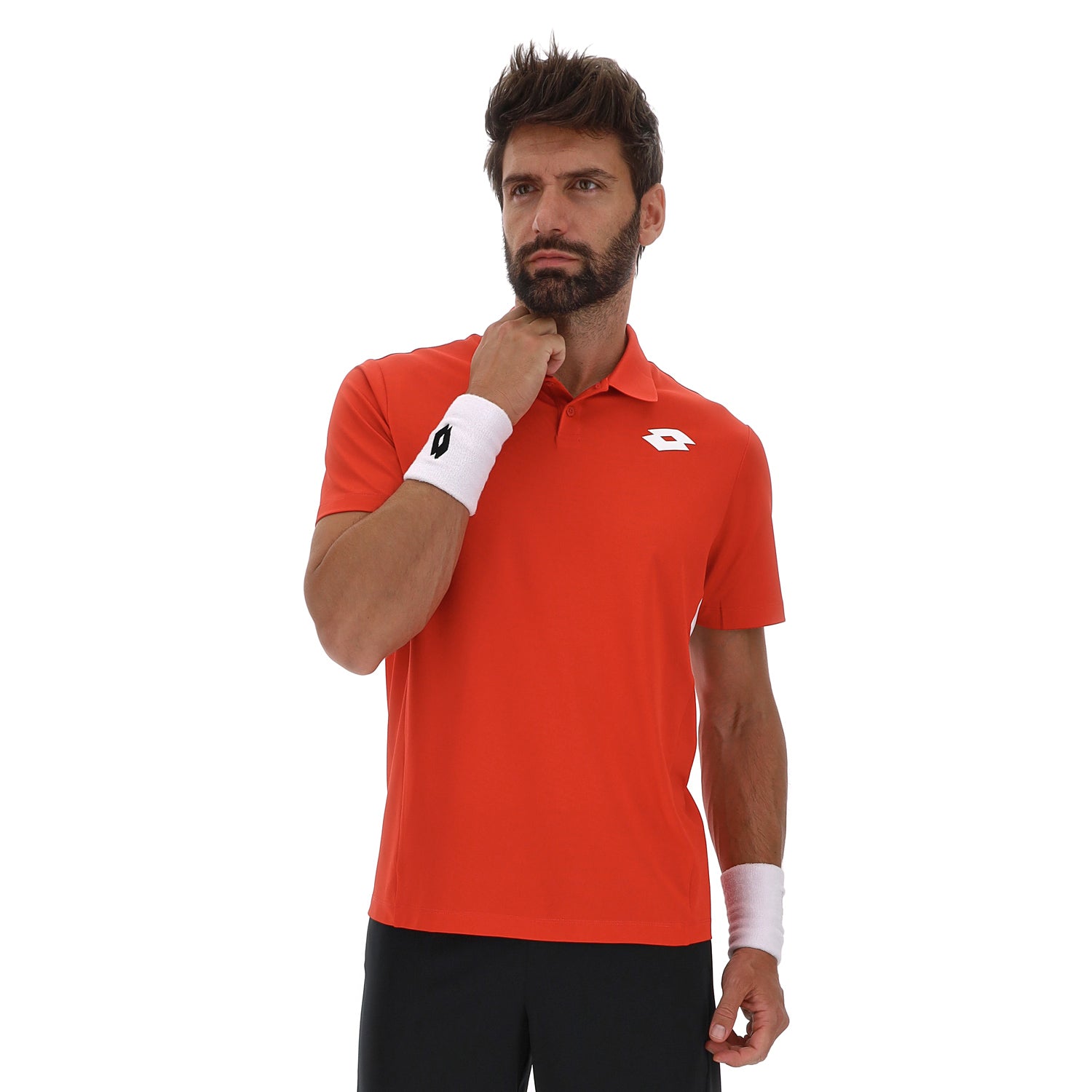 UOMO POLO TENNIS TEAMS ROSSO 223326 E1M 01