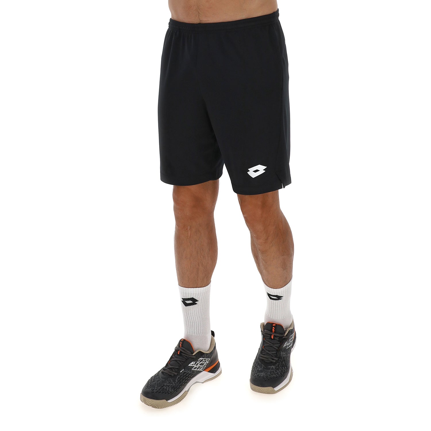 UOMO PANTALONI CORTI TENNIS TEAMS NERO 223328 1CL 01
