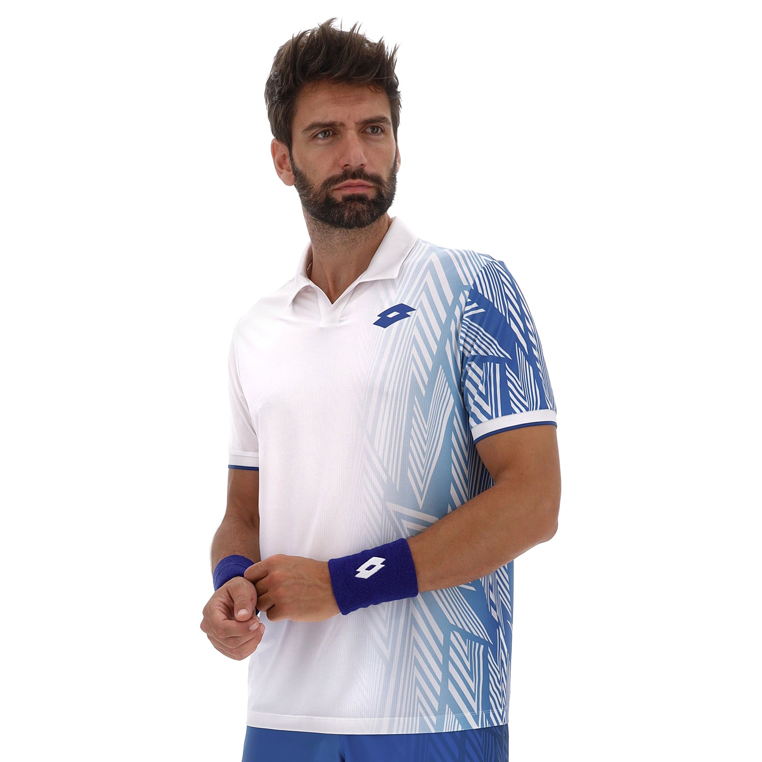 UOMO POLO TENNIS TECH D3 BIANCO 223333 0F1 01