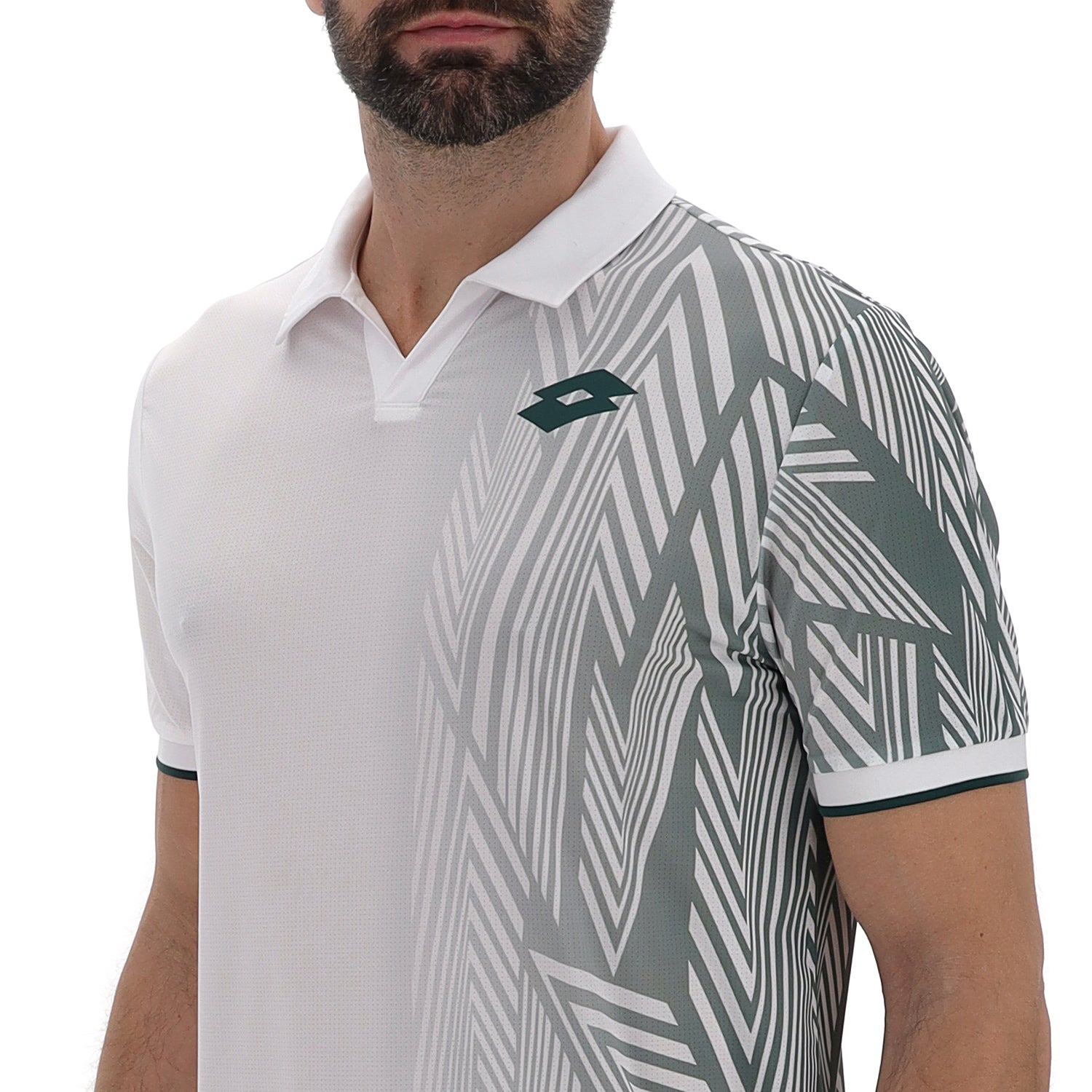 UOMO POLO TENNIS TECH D3 BIANCO 223333 ERX 03