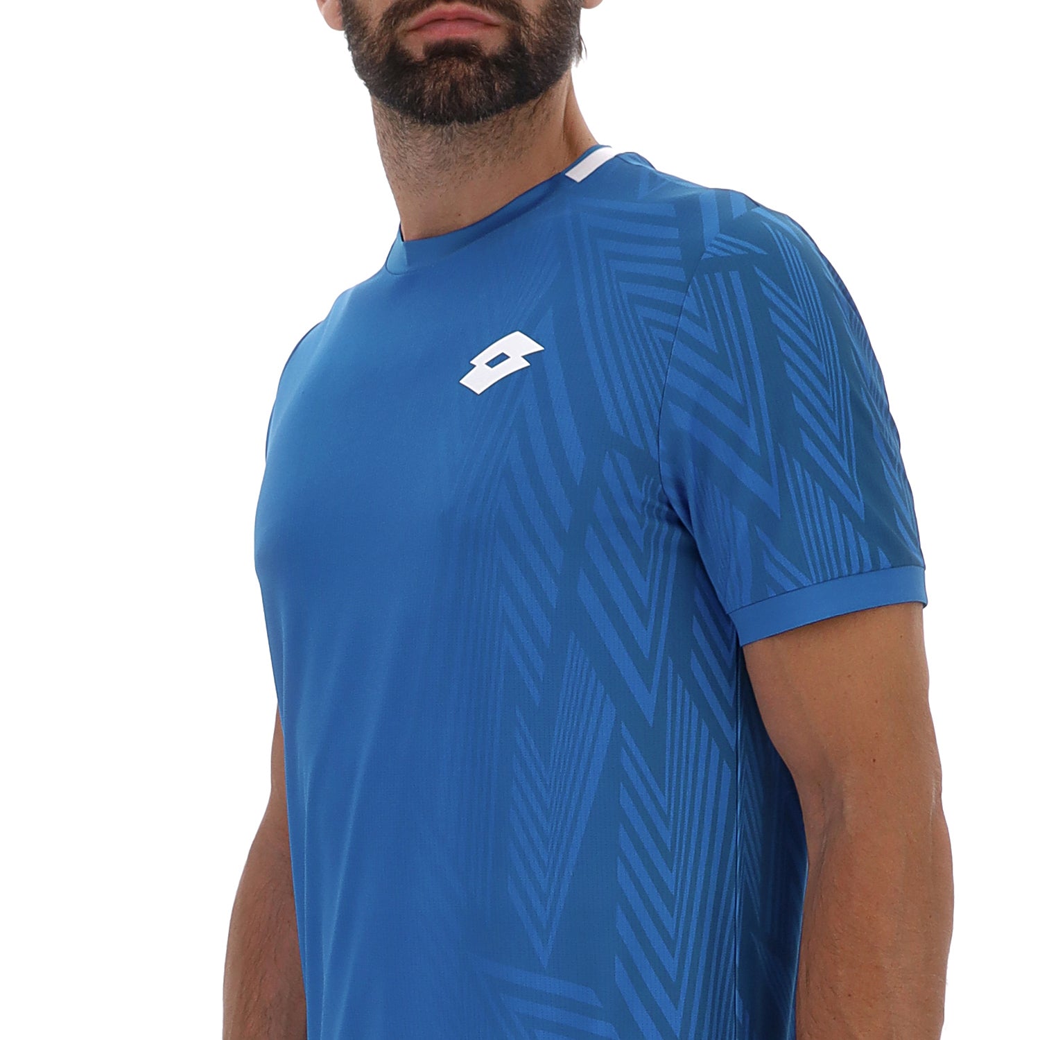 UOMO MAGLIETTA TENNIS TECH D3 BLU 223334 03A 03