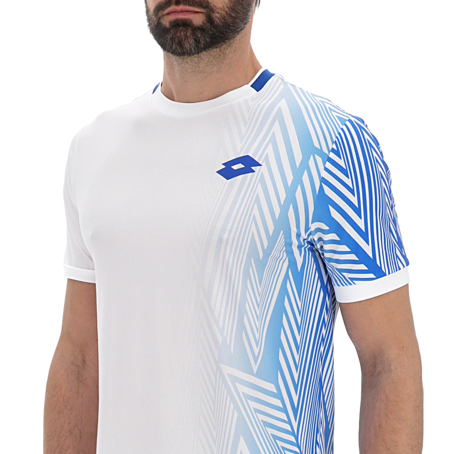 UOMO MAGLIETTA TENNIS TECH D3 BIANCO 223334 0F1 03