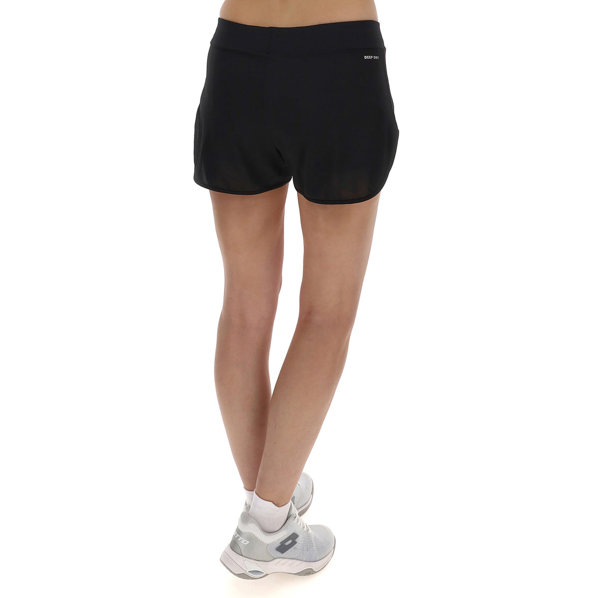 DONNA PANTALONI CORTI TENNIS TEAMS NERO 223341 1CL 02