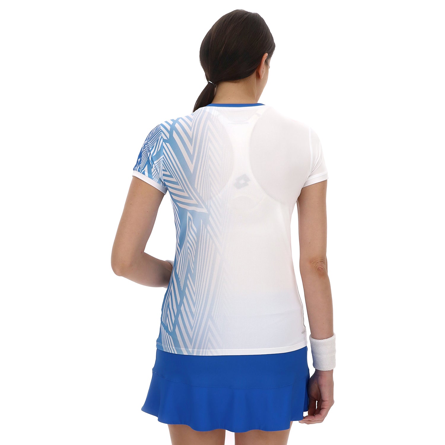 DONNA MAGLIETTA TENNIS TECH D3 BIANCO 223347 0F1 02