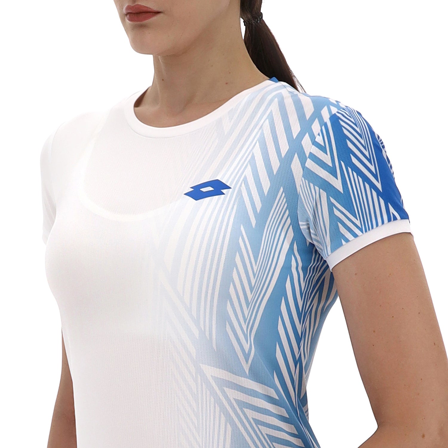 DONNA MAGLIETTA TENNIS TECH D3 BIANCO 223347 0F1 03