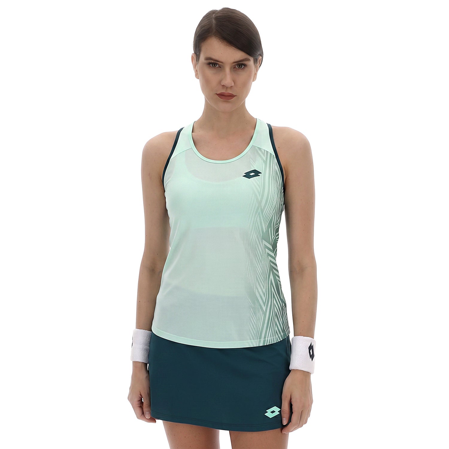 DONNA CANOTTA TENNIS TECH D3 VERDE CHIARO 223348 EPK 01