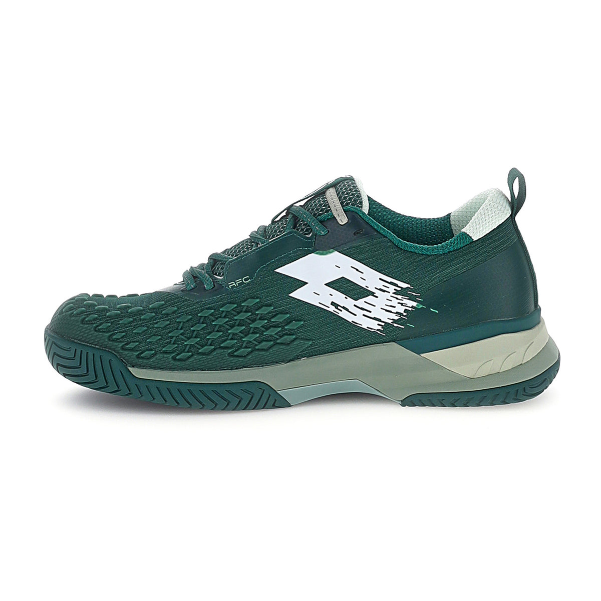 UOMO SCARPE TENNIS CAMPI VELOCI RAPTOR 100 VERDE SCURO 223552 EPV 03