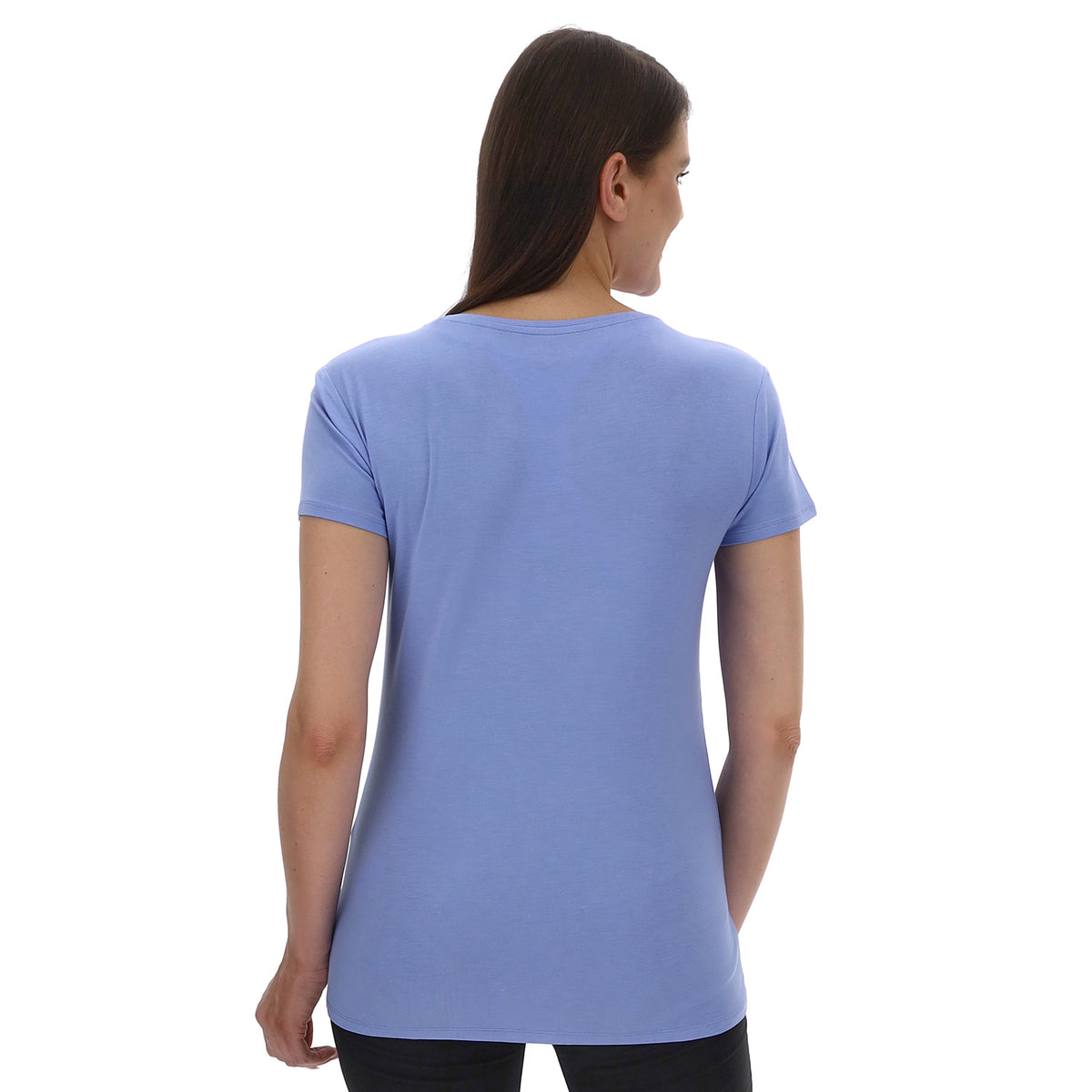 DONNA MAGLIETTA SUMMER PRT VIOLA CHIARO 223643 BH5 02