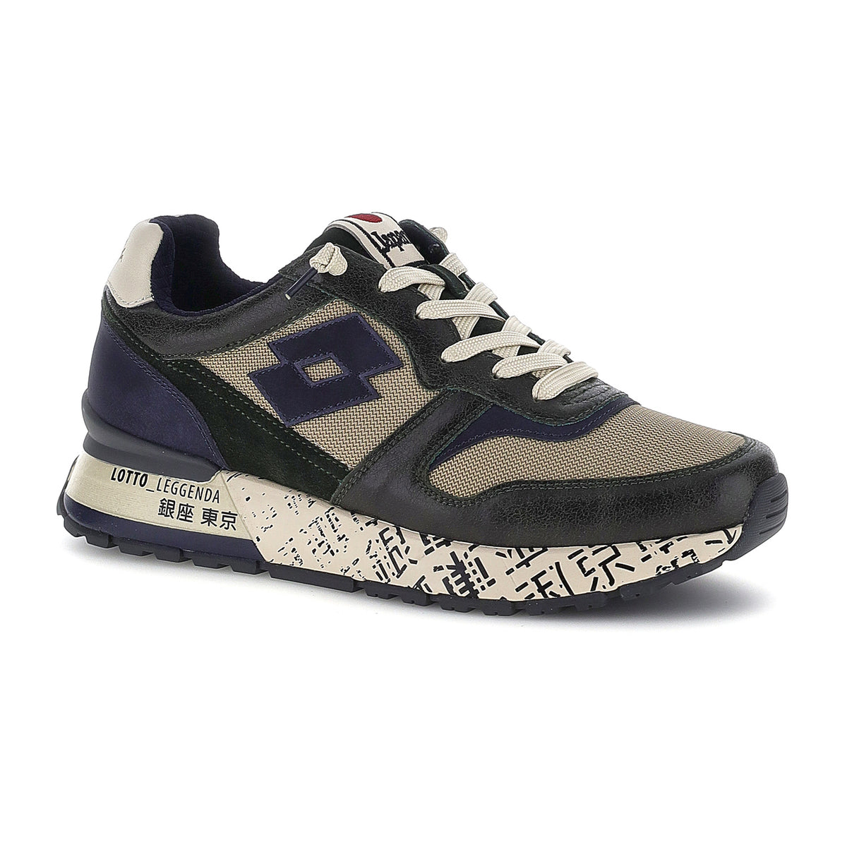 UOMO SCARPE TOKYO GINZA VERDE SCURO 224290 F1G 02