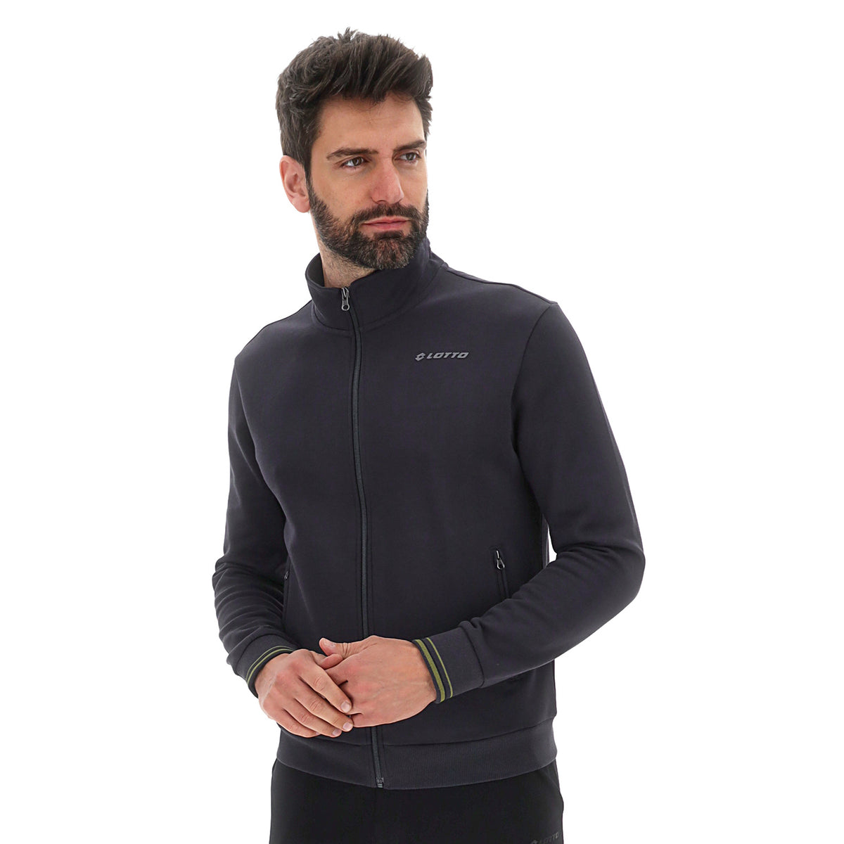 UOMO TUTA GINNASTICA SIGNATURE GRIGIO SCURO 224328 4C0 02