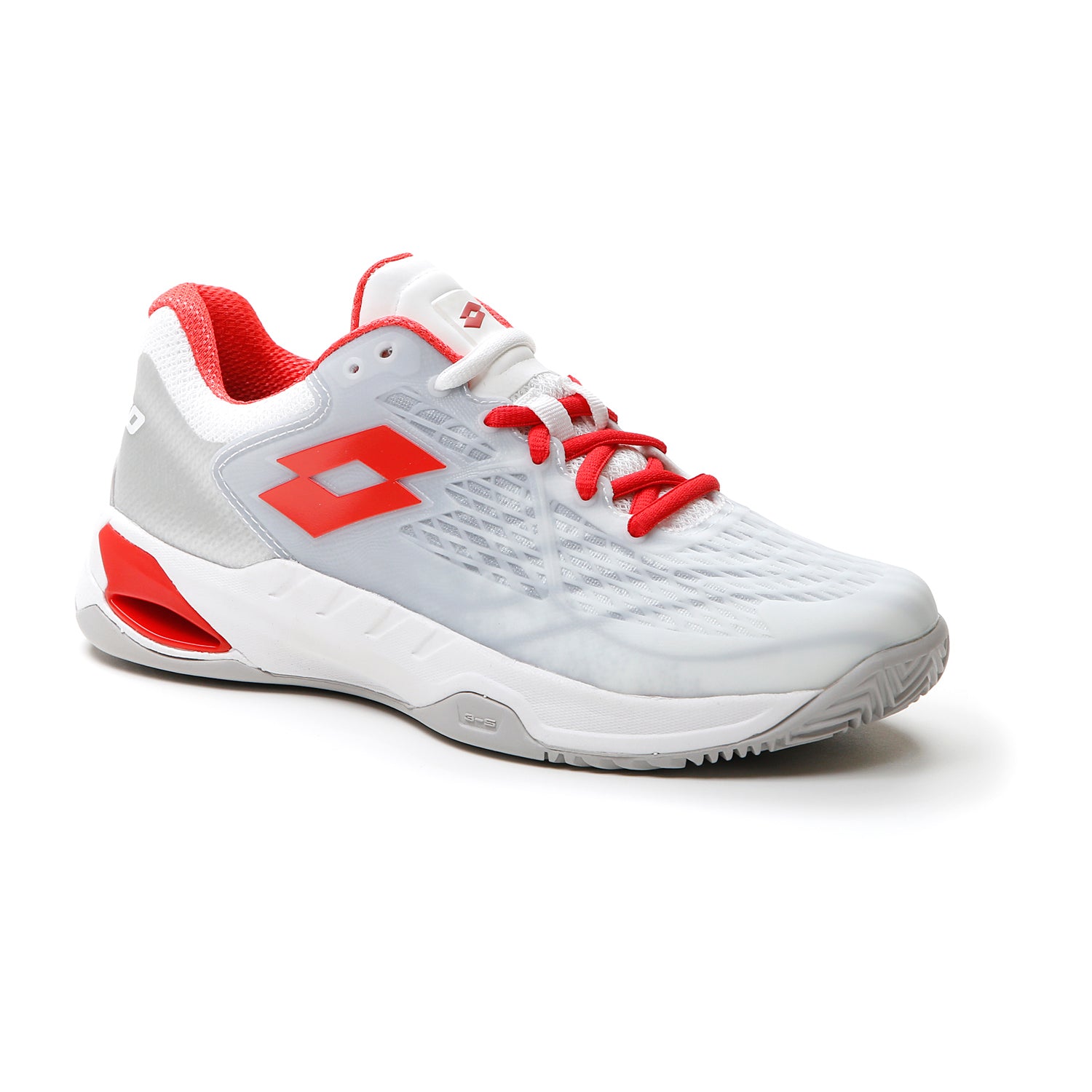 DONNA SCARPE TENNIS TERRA BATTUTA MIRAGE 100 BIANCO 210738 68M 02