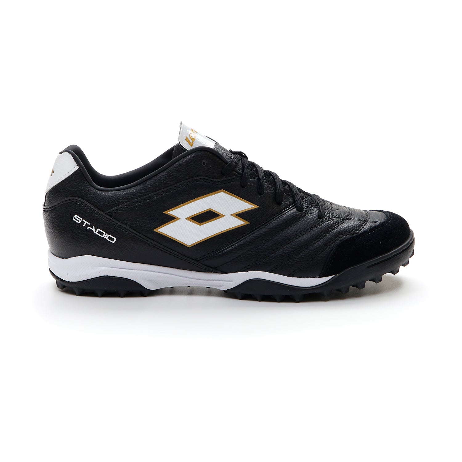 Stadio 300 Turf Shoes Black - Lotto Sport