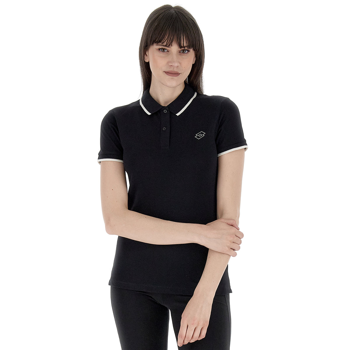 DONNA POLO CLASSICA NERO 213501 2WN 01