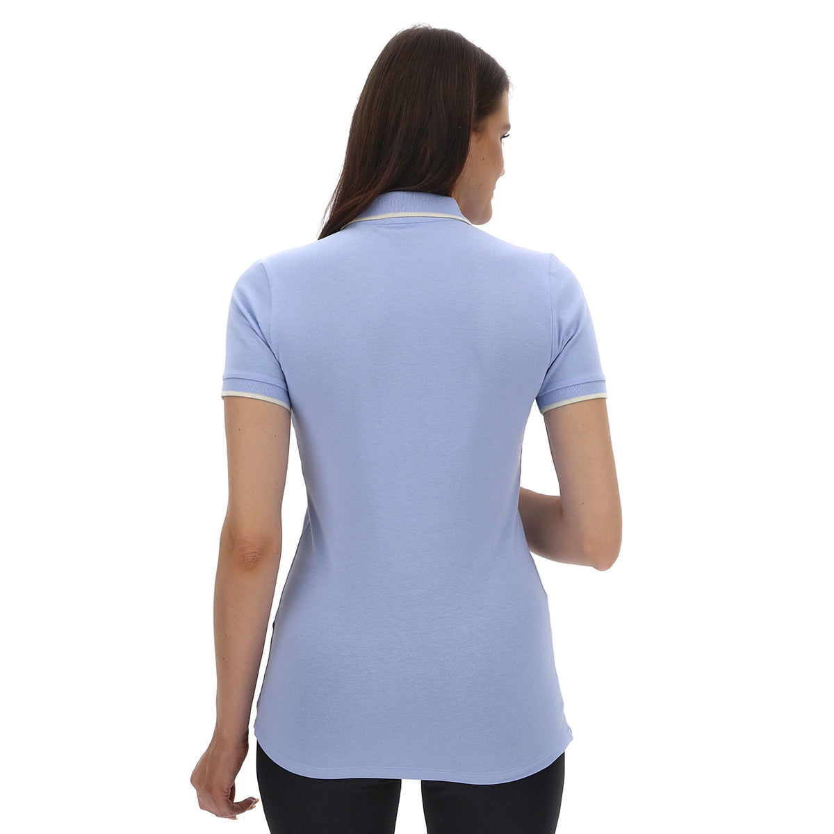 DONNA POLO CLASSICA BLU 213501 EEW 02