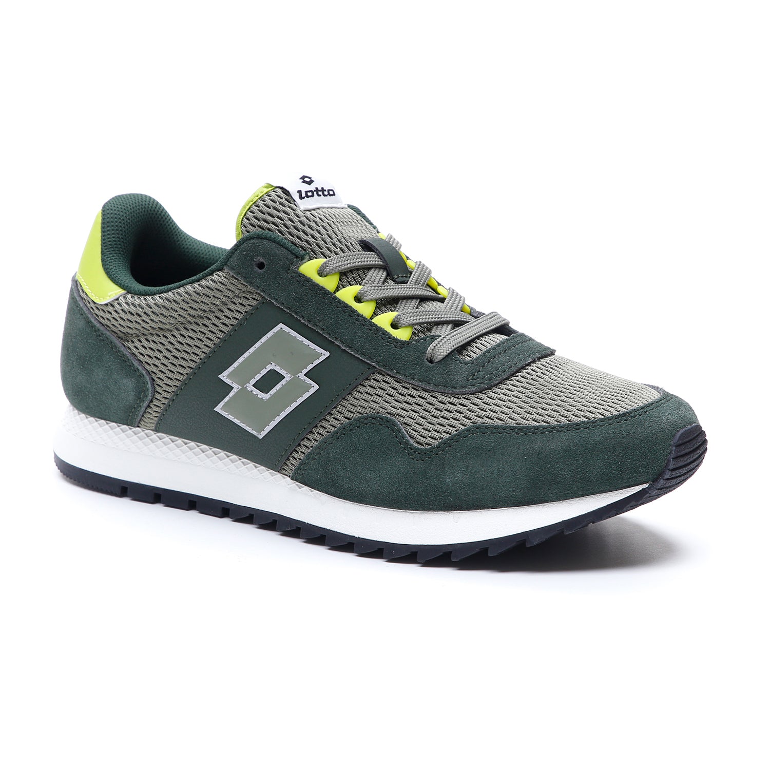 UOMO SCARPE RUNNER PLUS 95 VERDE SCURO 213546 5WT 02