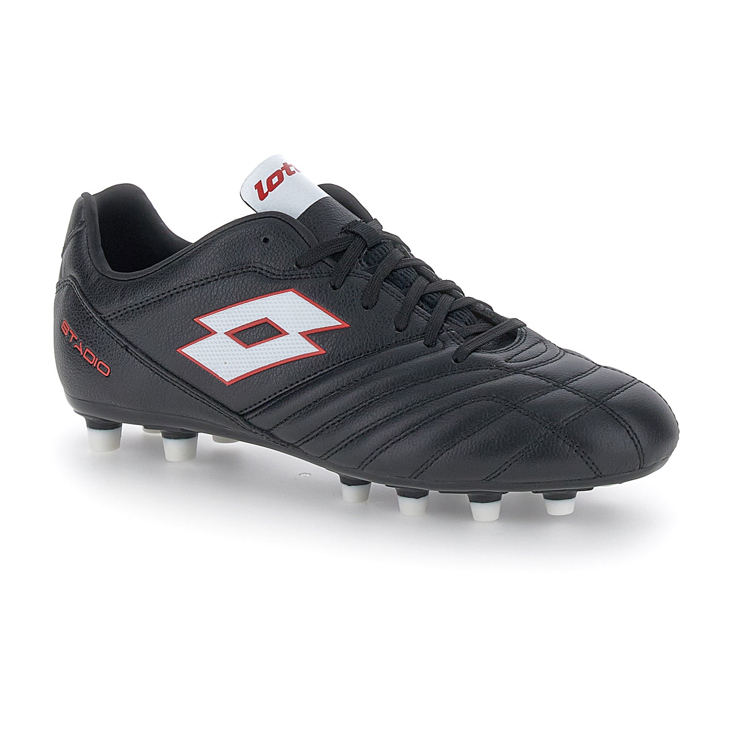 UNISEX SCARPE CALCIO FG STADIO 300 NERO 214602 5T4 02