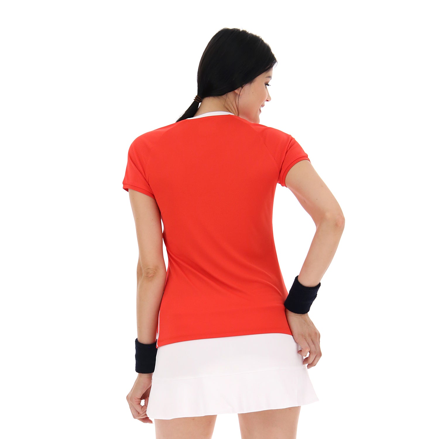 DONNA MAGLIETTA TENNIS TEAMS ROSSO 215434 29P 02