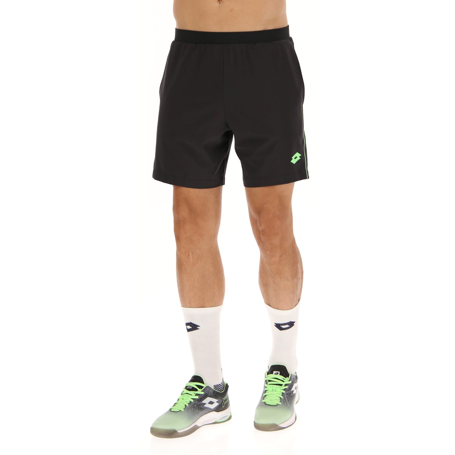 UOMO PANTALONI CORTI SUPERRAPIDA NERO 215510 1TA 01