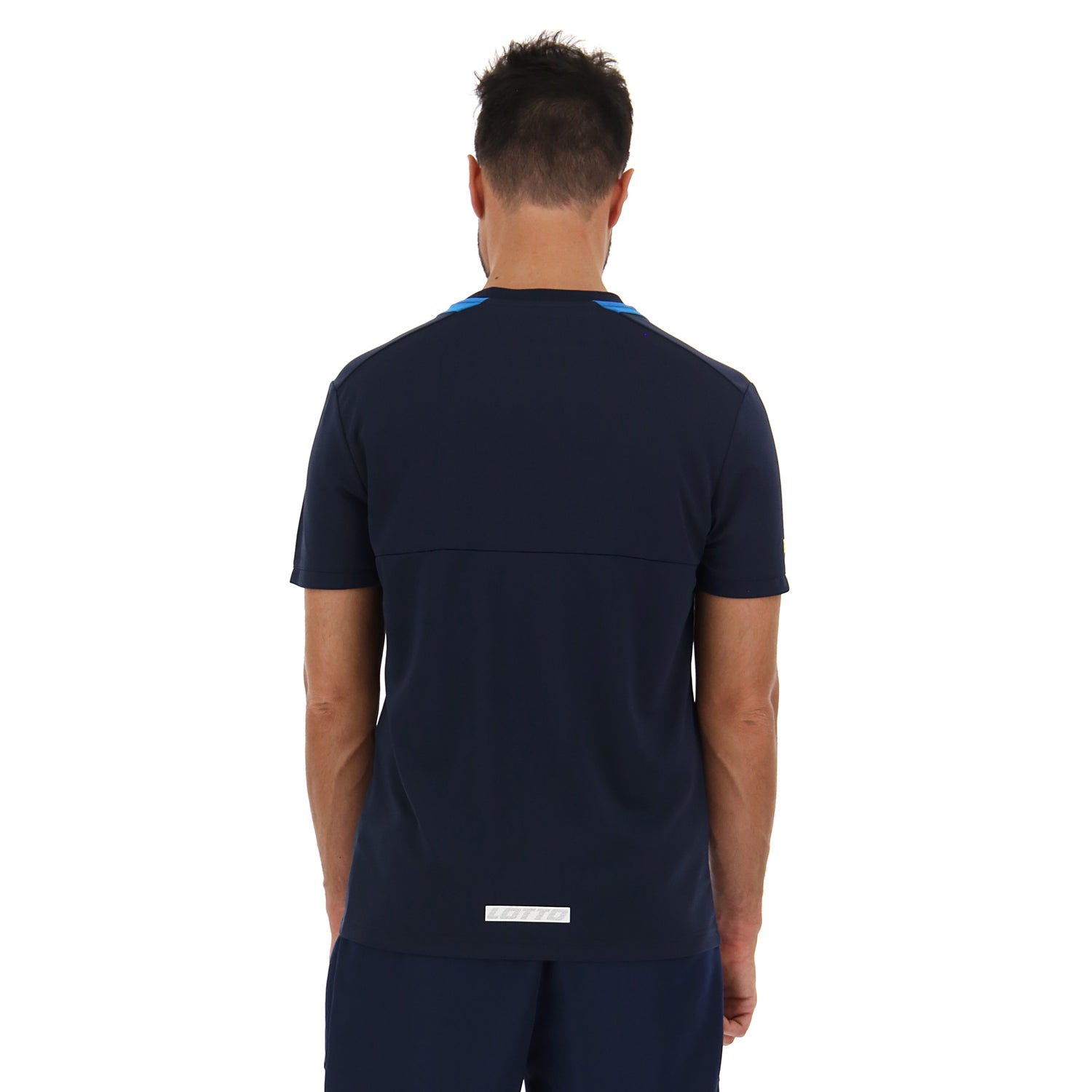 UOMO MAGLIETTA LOGO BLU SCURO 215586 1CI 02