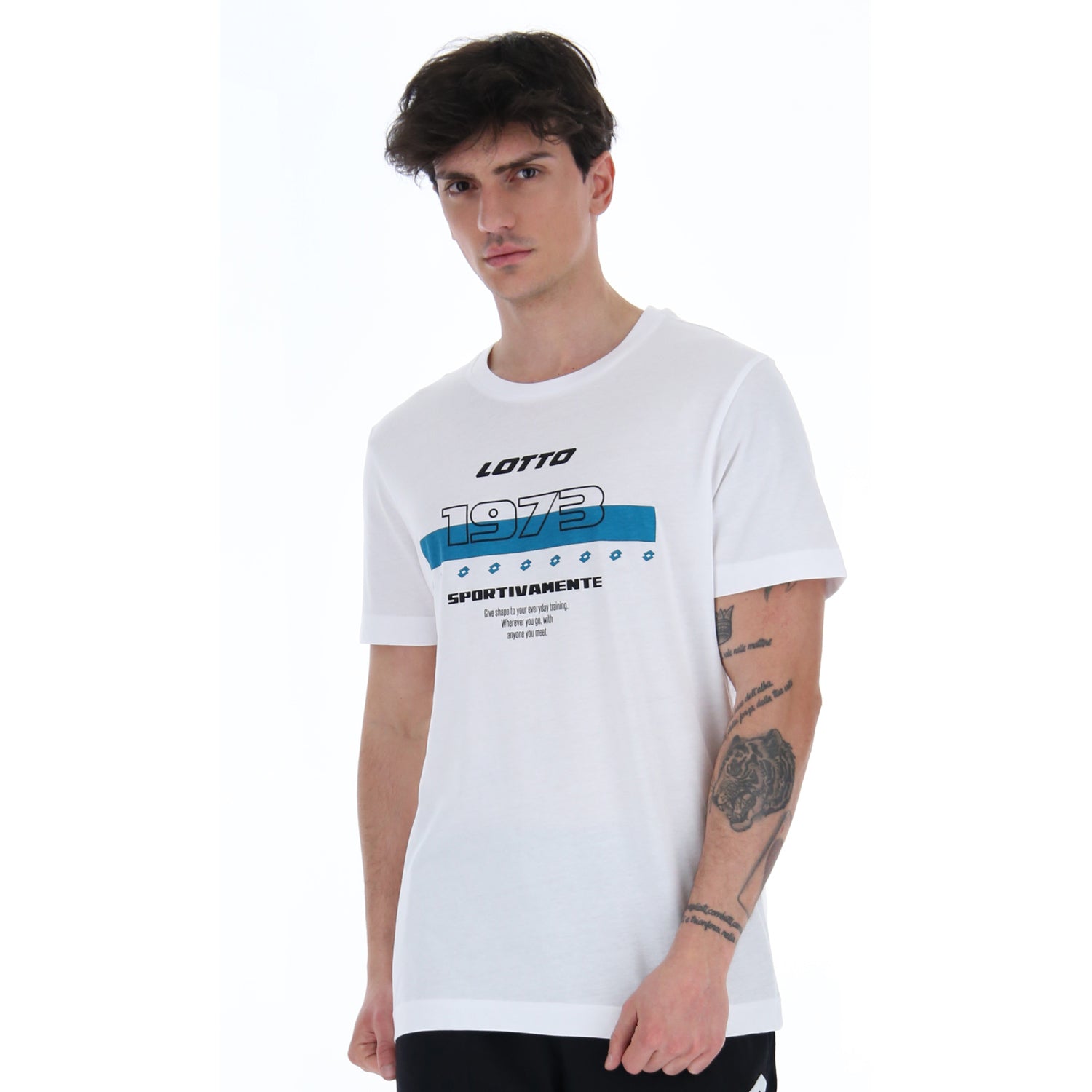 UOMO MAGLIETTA L73 BIANCO 215865 0F1 01