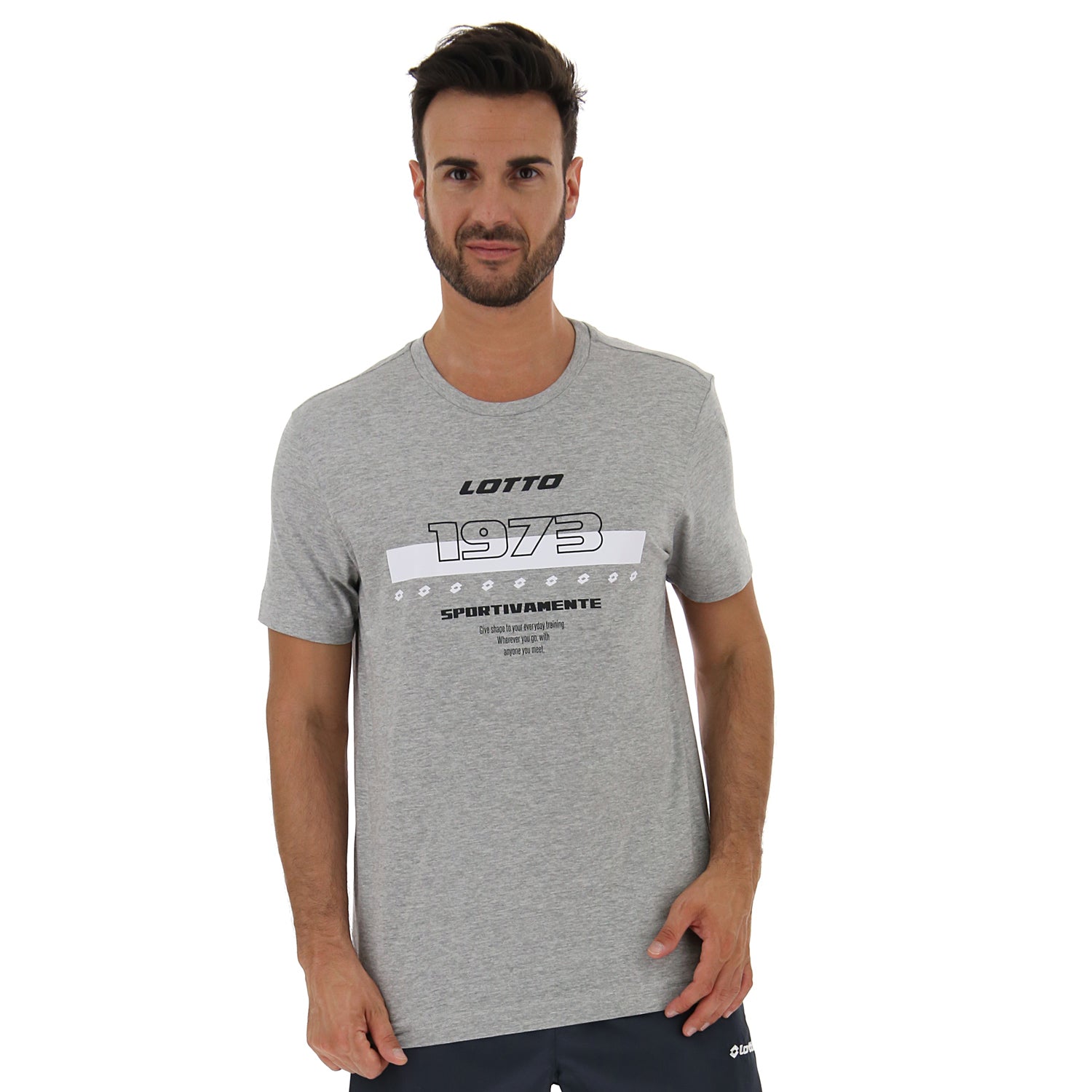 UOMO MAGLIETTA PRISMA GRIGIO CHIARO 215866 1CW 01