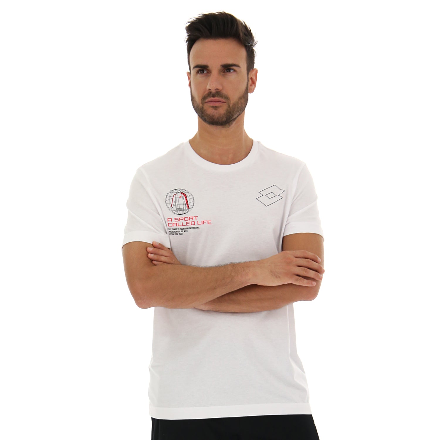 UOMO MAGLIETTA L73 BIANCO 215870 0F1 01