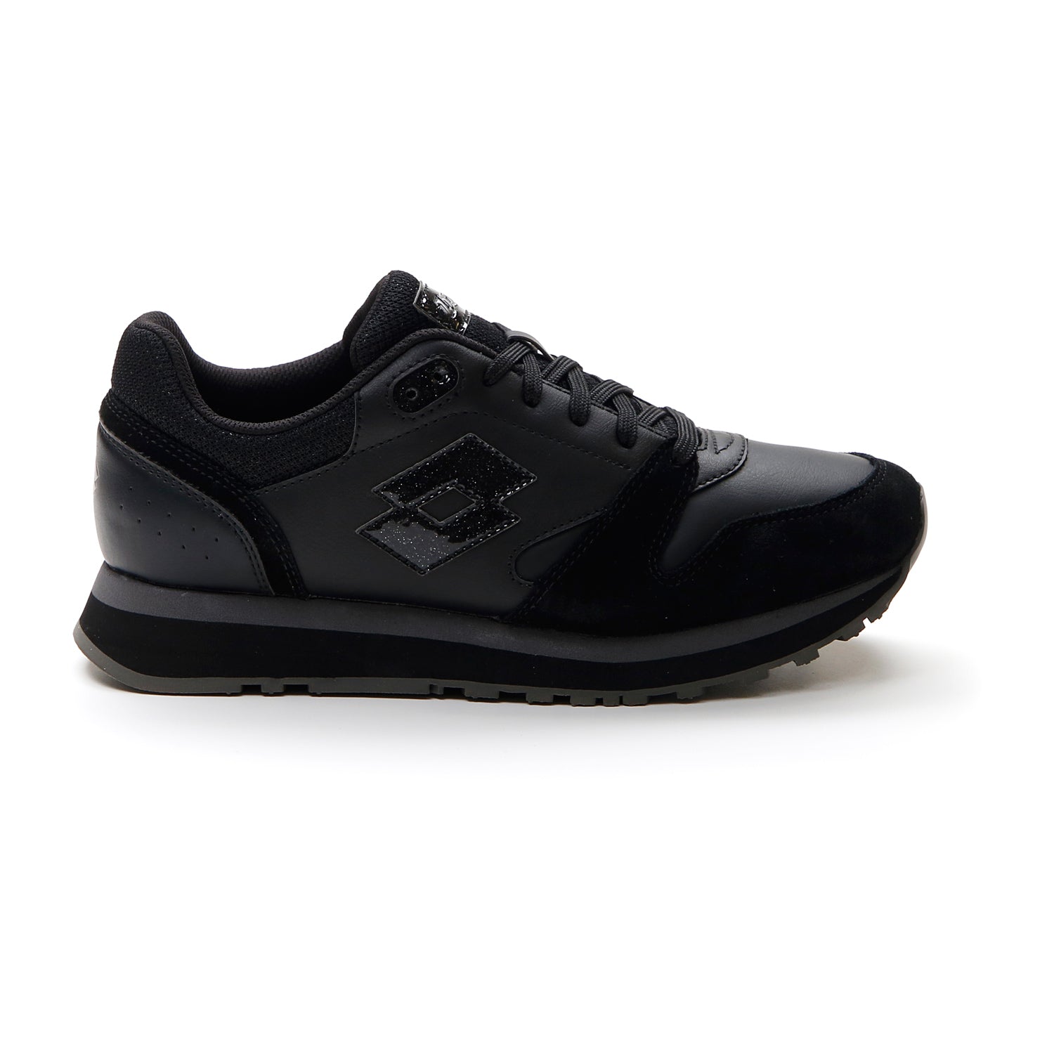 DONNA SCARPE TRAINER WEDGE NERO 216511 1H8 01