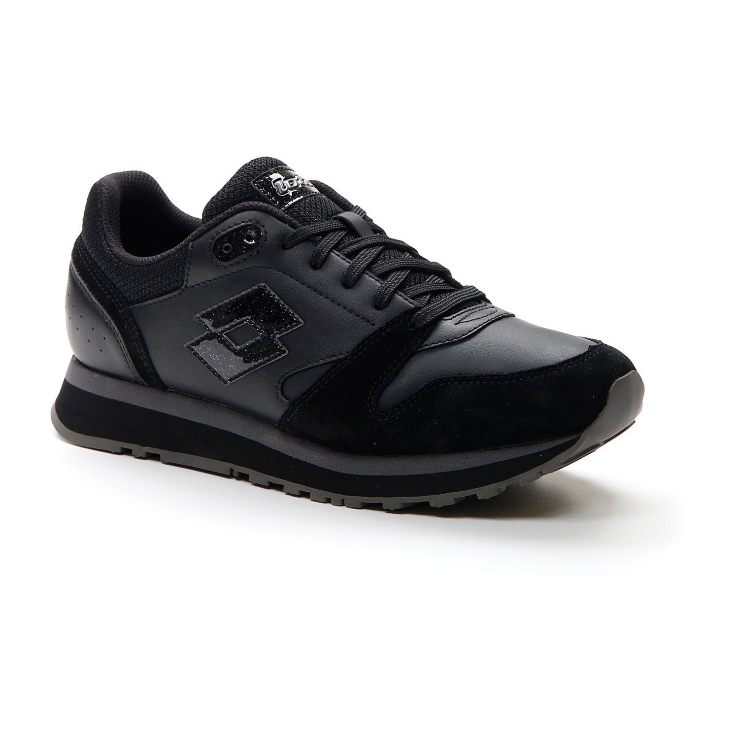 DONNA SCARPE TRAINER WEDGE NERO 216511 1H8 02