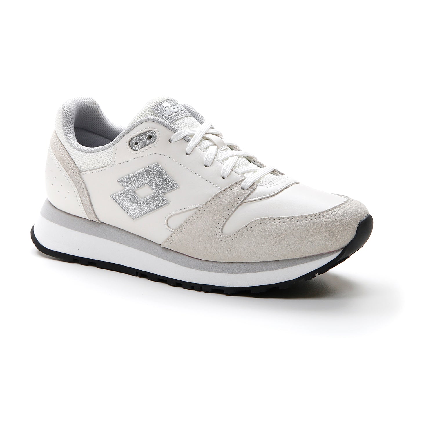 DONNA SCARPE TRAINER WEDGE BIANCO 216511 1VQ 02