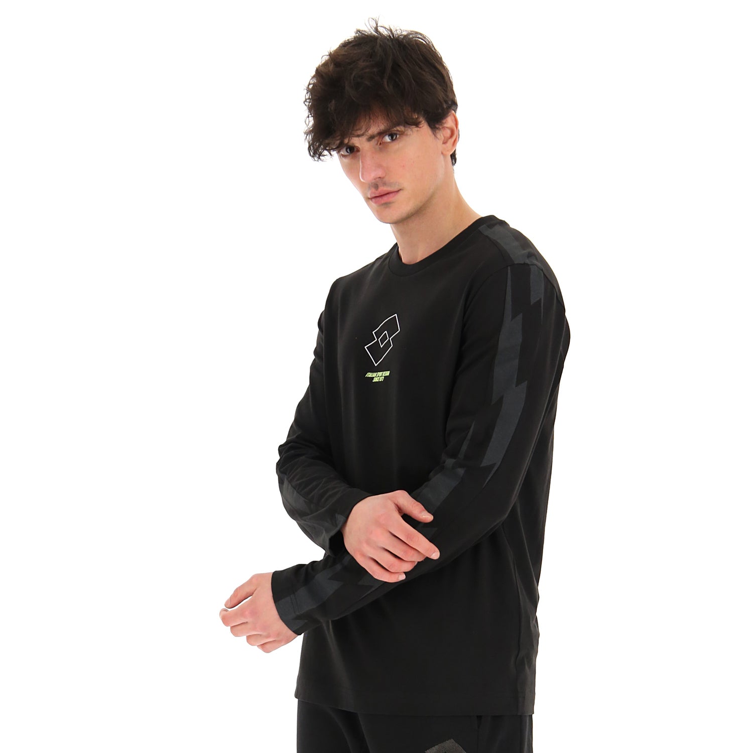 UOMO MAGLIETTA LOGO NERO 216699 1CL 01