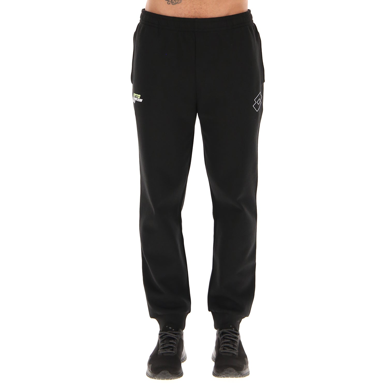 UOMO PANTALONI LOGO NERO 216703 1CL 01