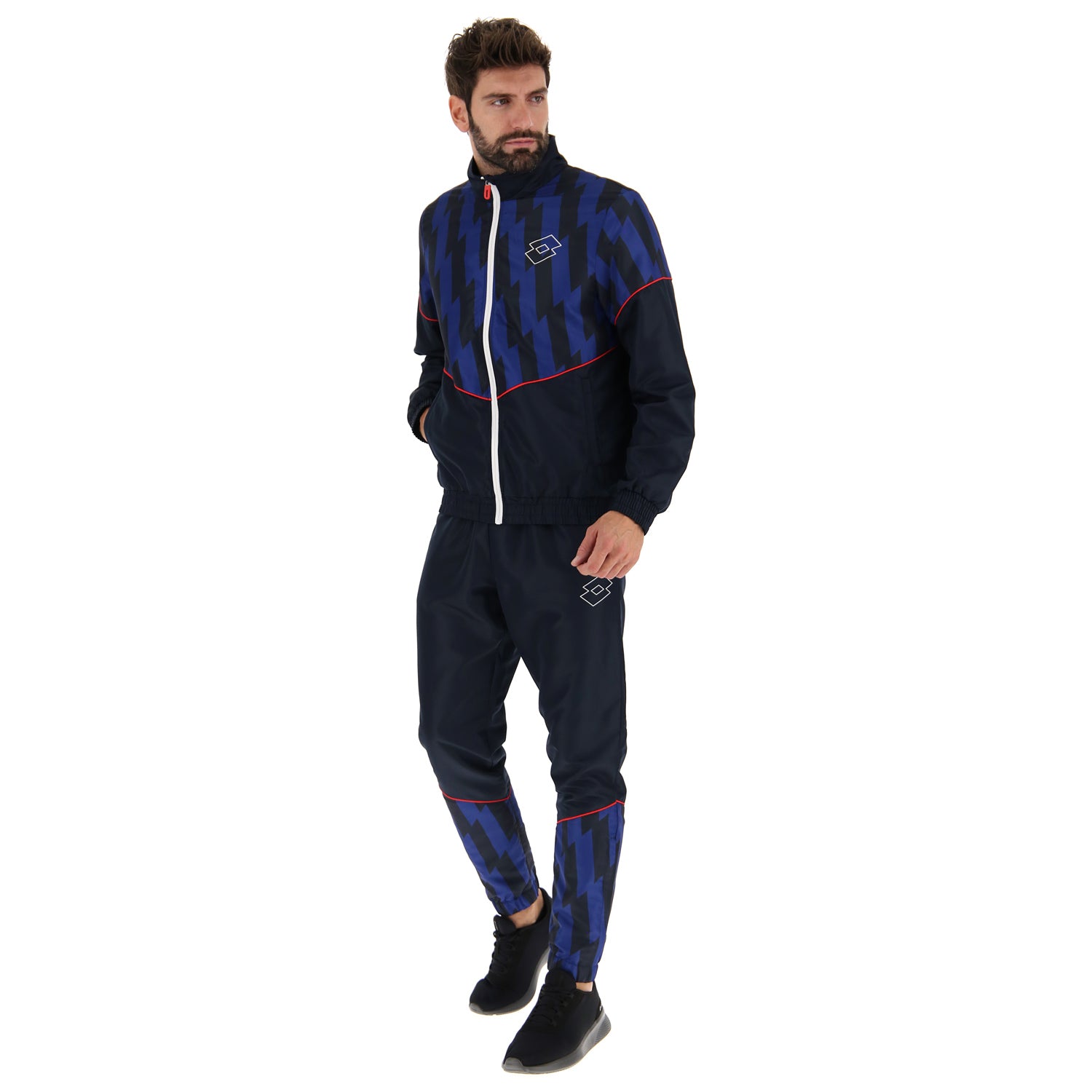 UOMO TUTA GINNASTICA LOGO BLU SCURO 216704 1CI 01