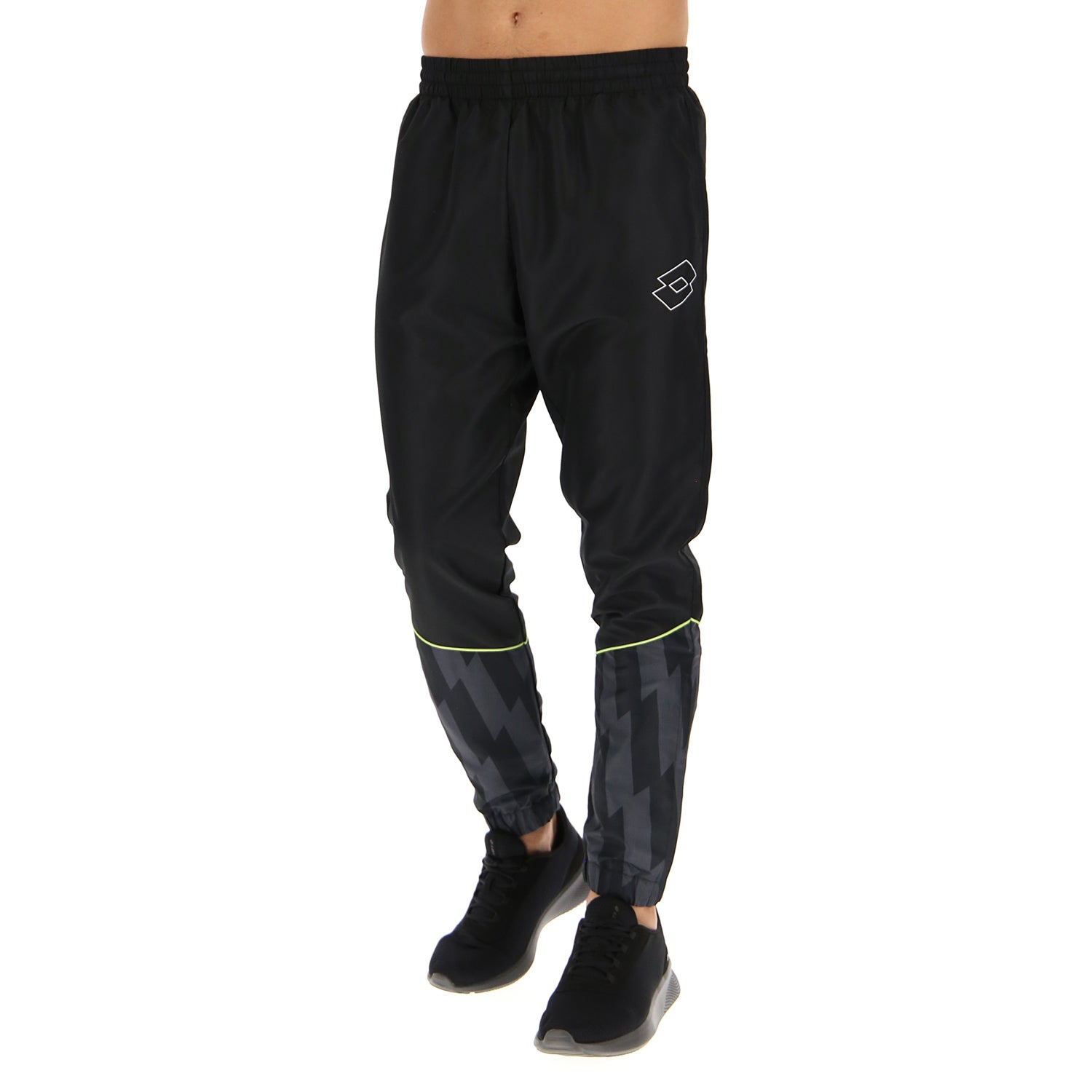 UOMO PANTALONI LOGO NERO 216705 1CL 01