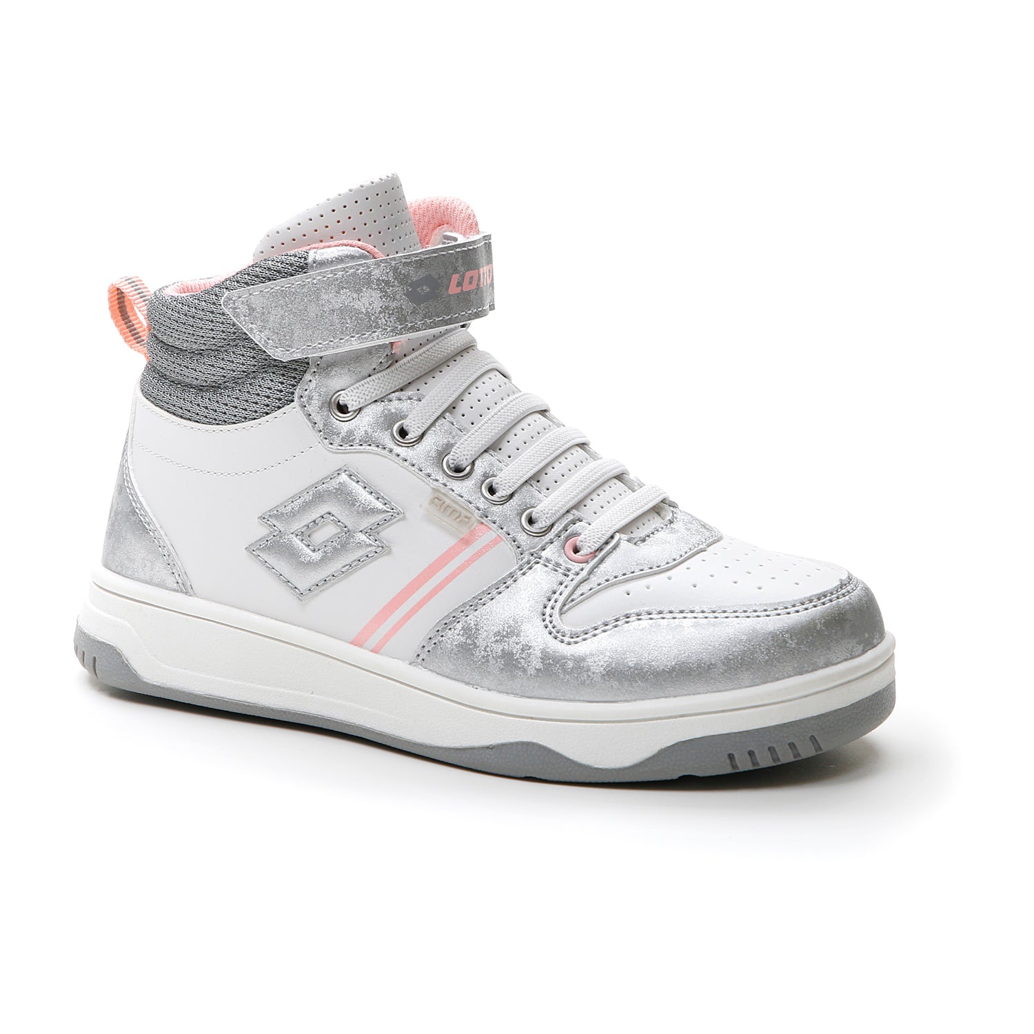 BAMBINI SCARPE MID ROCKET BIANCO 216926 1VQ 02