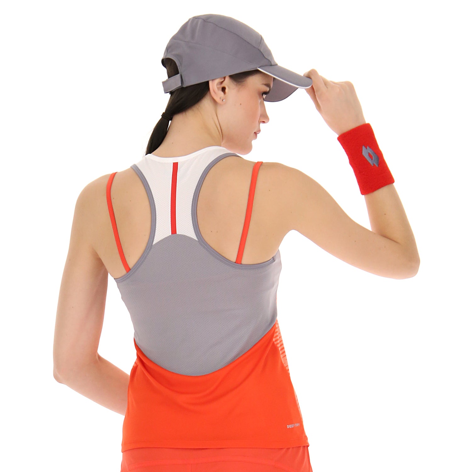 DONNA CANOTTA TENNIS TECH ROSSO 217347 9AO 02