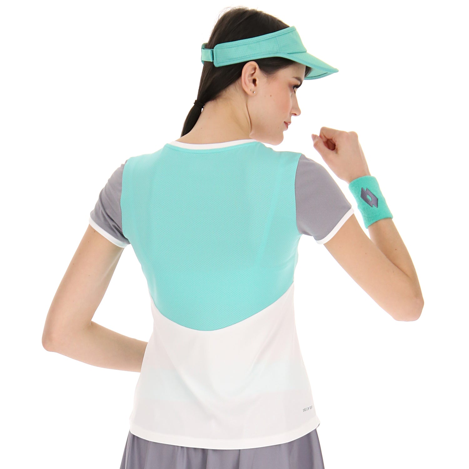 DONNA MAGLIETTA TENNIS TECH BIANCO 217348 9AL 02