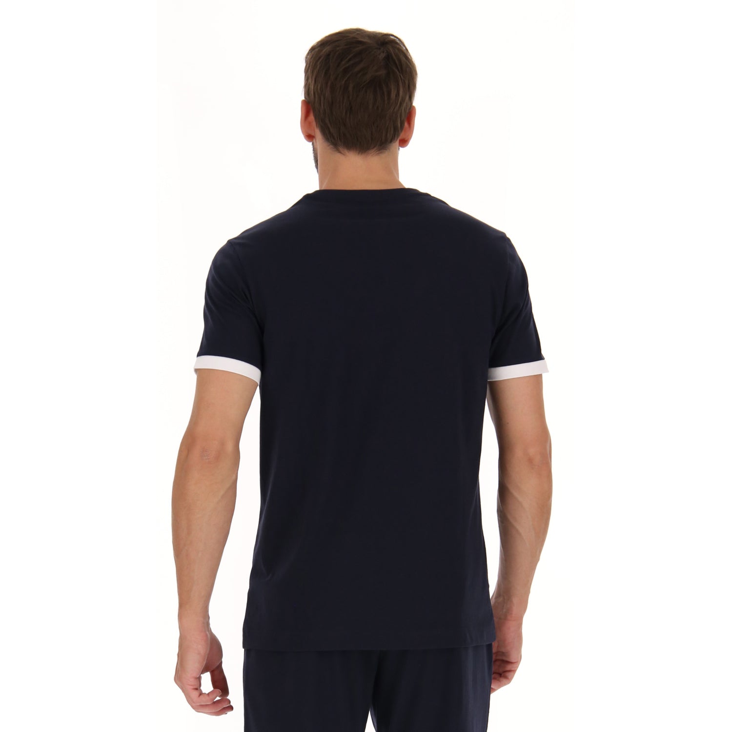 UOMO MAGLIETTA LOGO BLU SCURO 217776 1CI 02