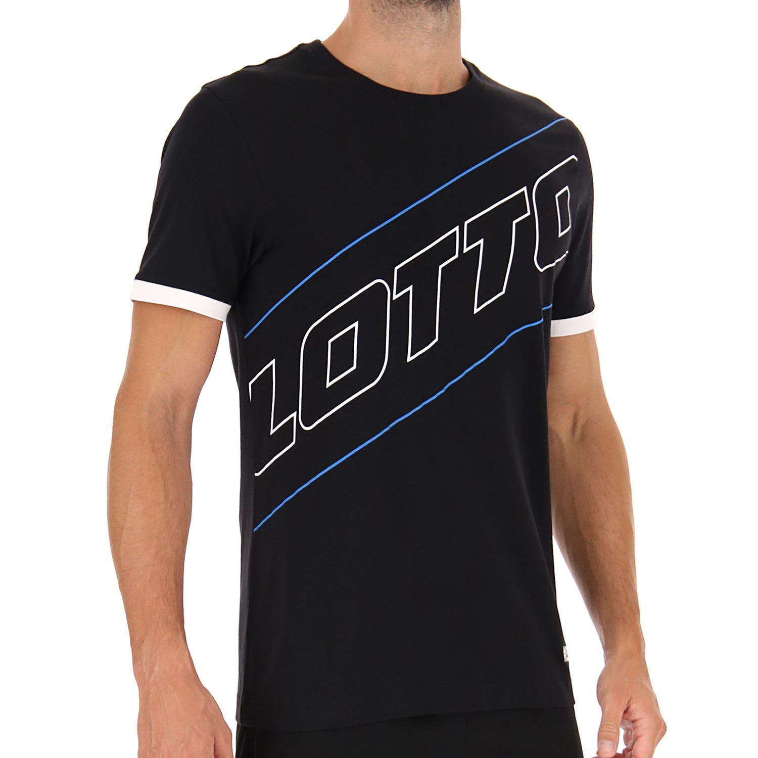 UOMO MAGLIETTA LOGO NERO 217776 1CL 03