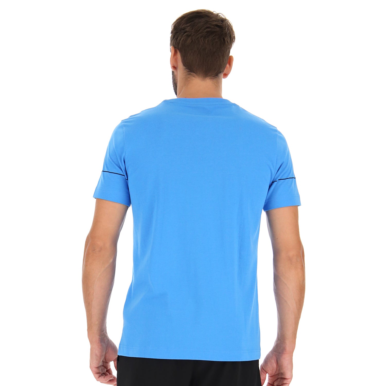 UOMO MAGLIETTA LOGO BLU 217777 5P1 02