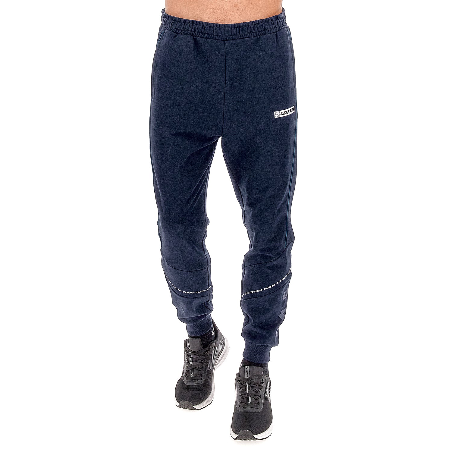 UOMO PANTALONI LOGO BLU SCURO 218035 0IO 01