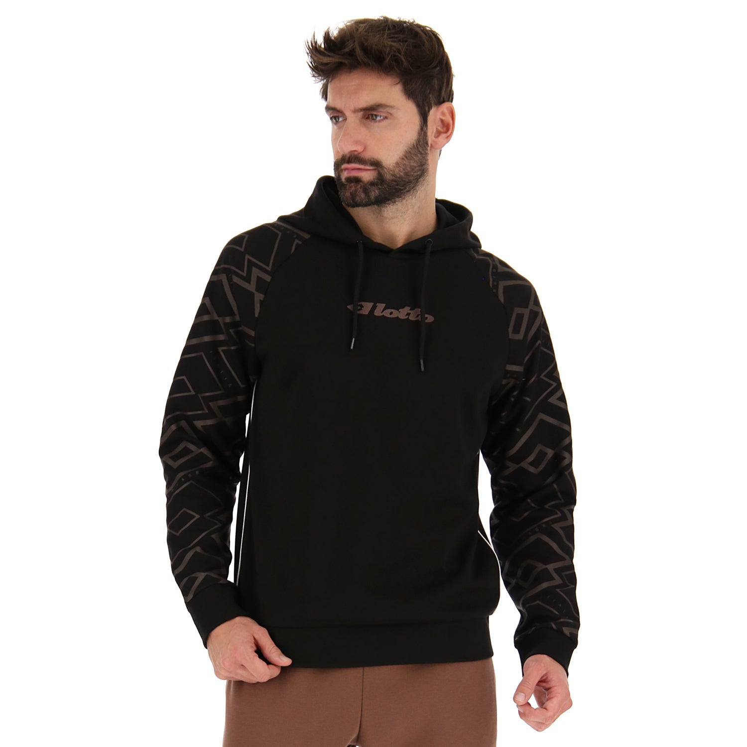 UOMO FELPA ATHLETICA CLASSIC NERO 218064 1CL 01