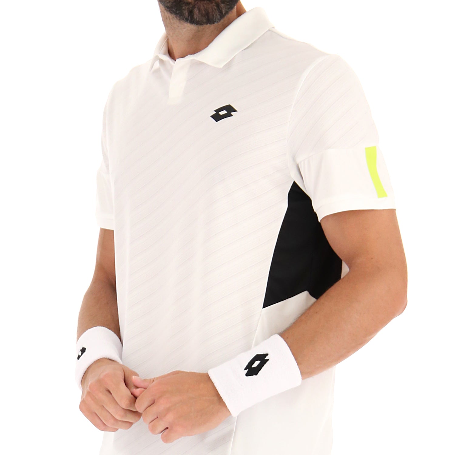 UOMO POLO TENNIS TECH BIANCO 218766 9VI 03