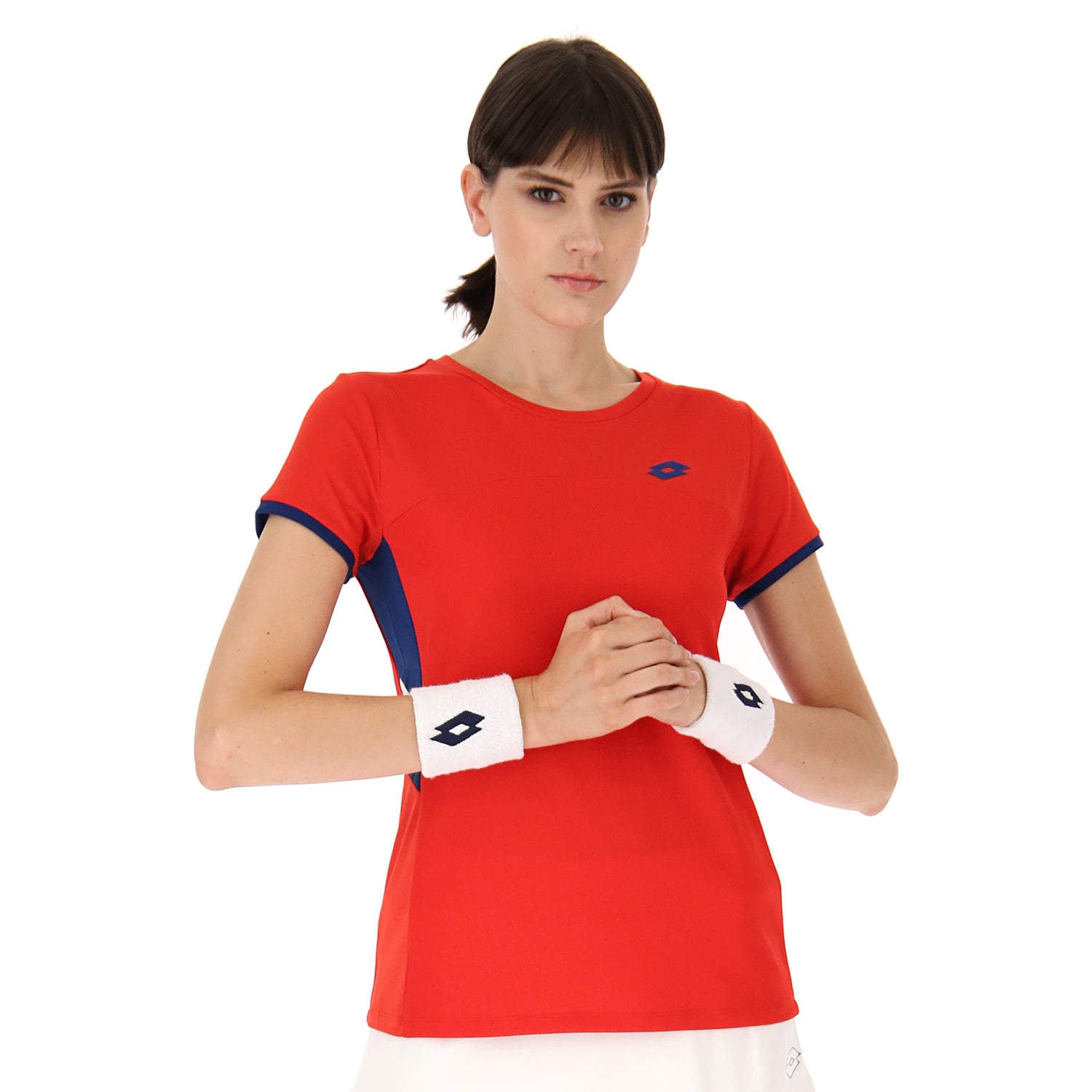 DONNA MAGLIETTA TENNIS TEAMS ROSSO 218795 0C4 01