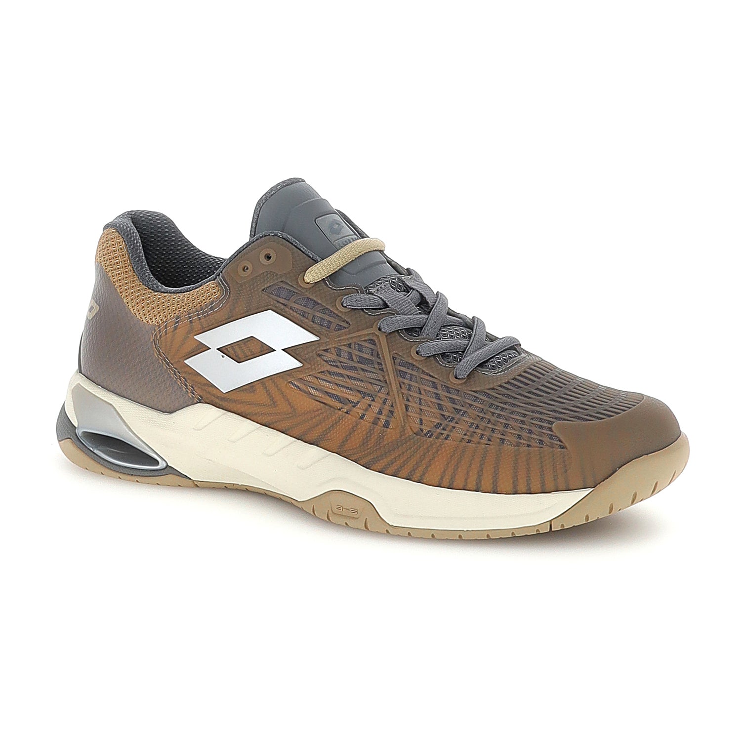 UOMO SCARPE TENNIS CAMPI VELOCI MIRAGE 100 GRIGIO 218990 DL2 02