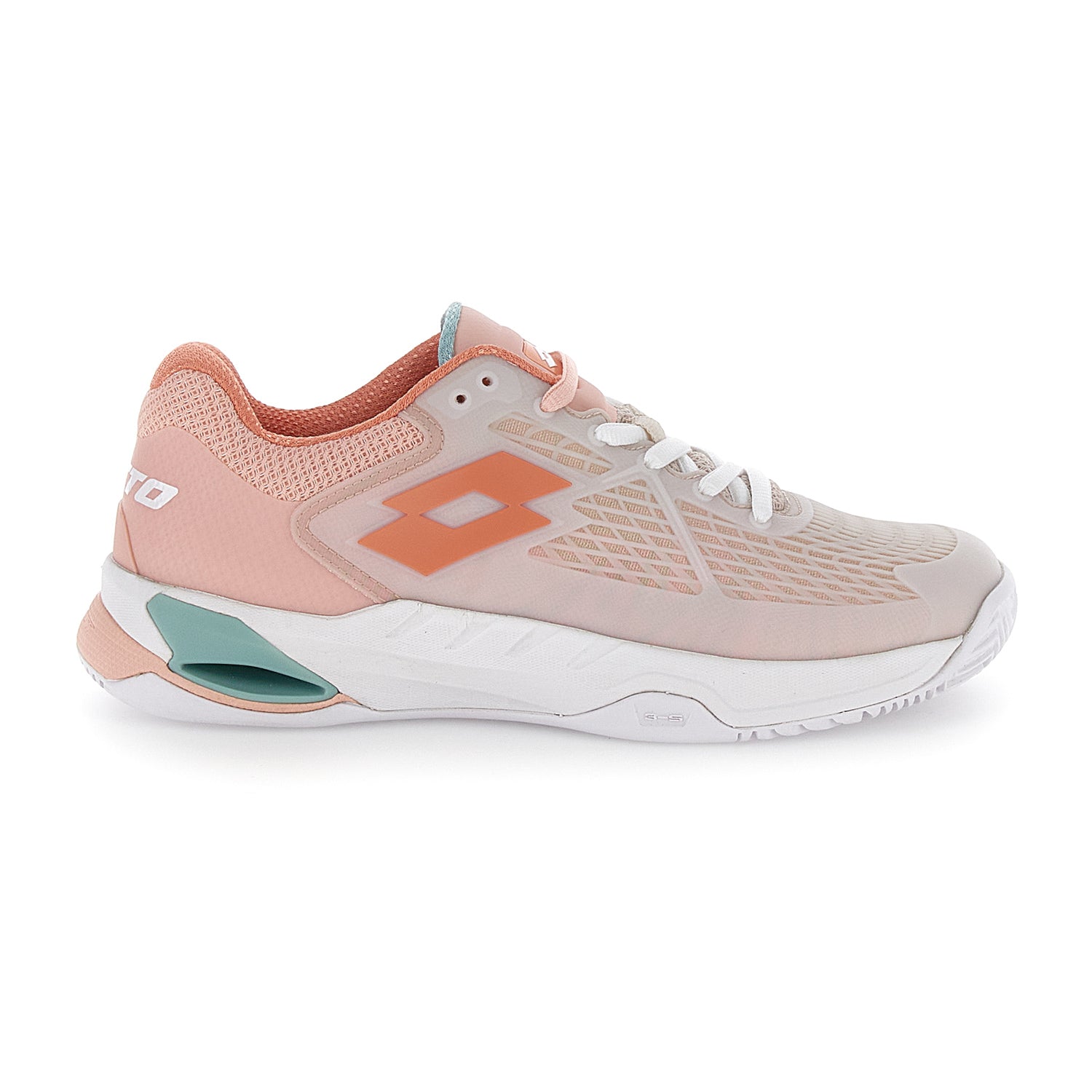 DONNA SCARPE TENNIS TERRA BATTUTA MIRAGE 100 BIANCO 218994 BO9 01
