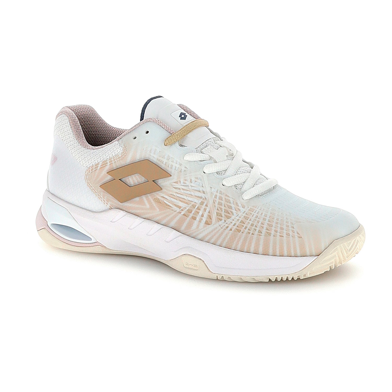 DONNA SCARPE TENNIS TERRA BATTUTA MIRAGE 100 BIANCO 218994 DM4 02