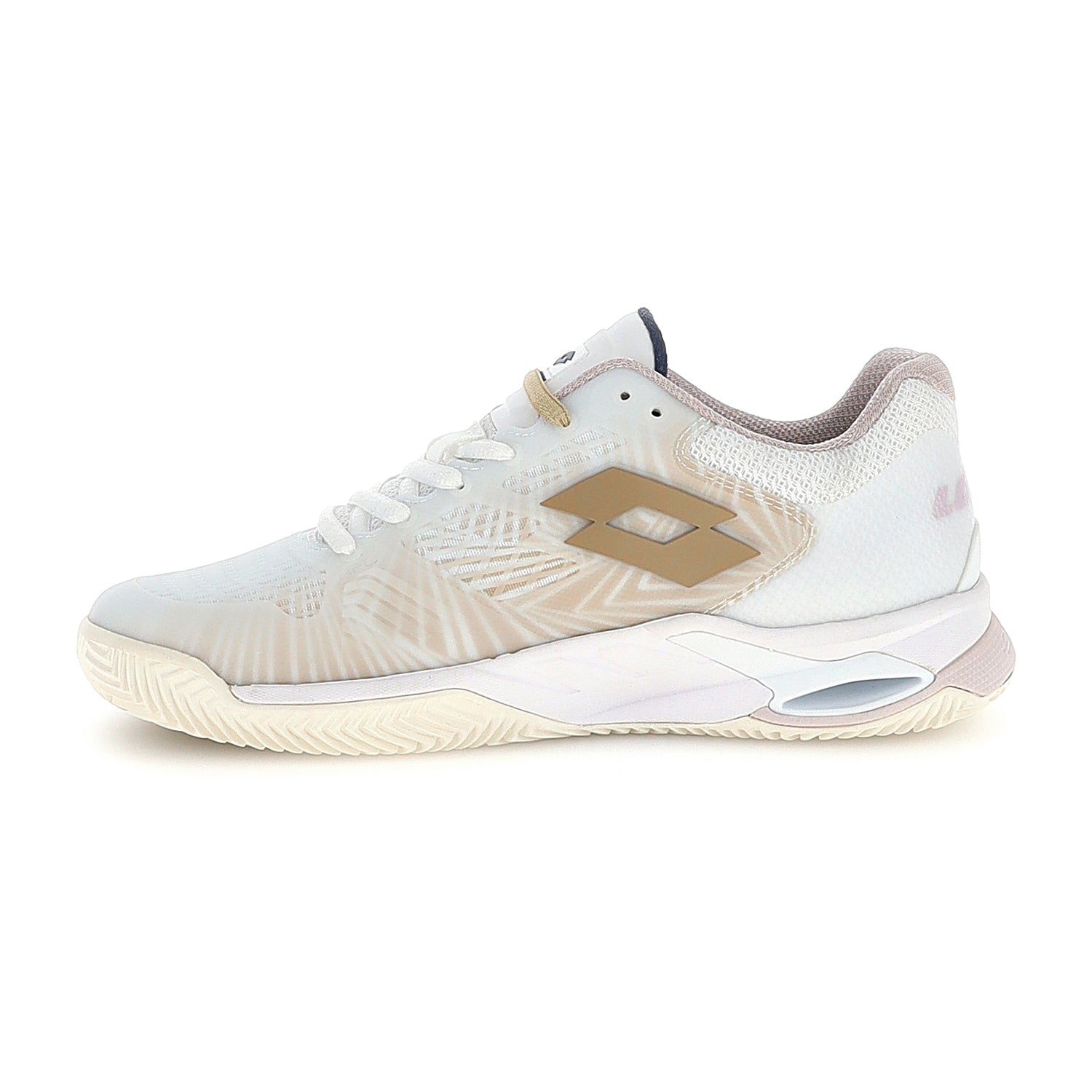 DONNA SCARPE TENNIS TERRA BATTUTA MIRAGE 100 BIANCO 218994 DM4 03