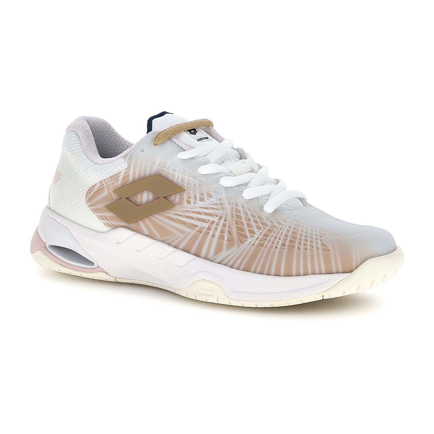 DONNA SCARPE TENNIS CAMPI VELOCI MIRAGE 100 BIANCO 218995 DM4 02