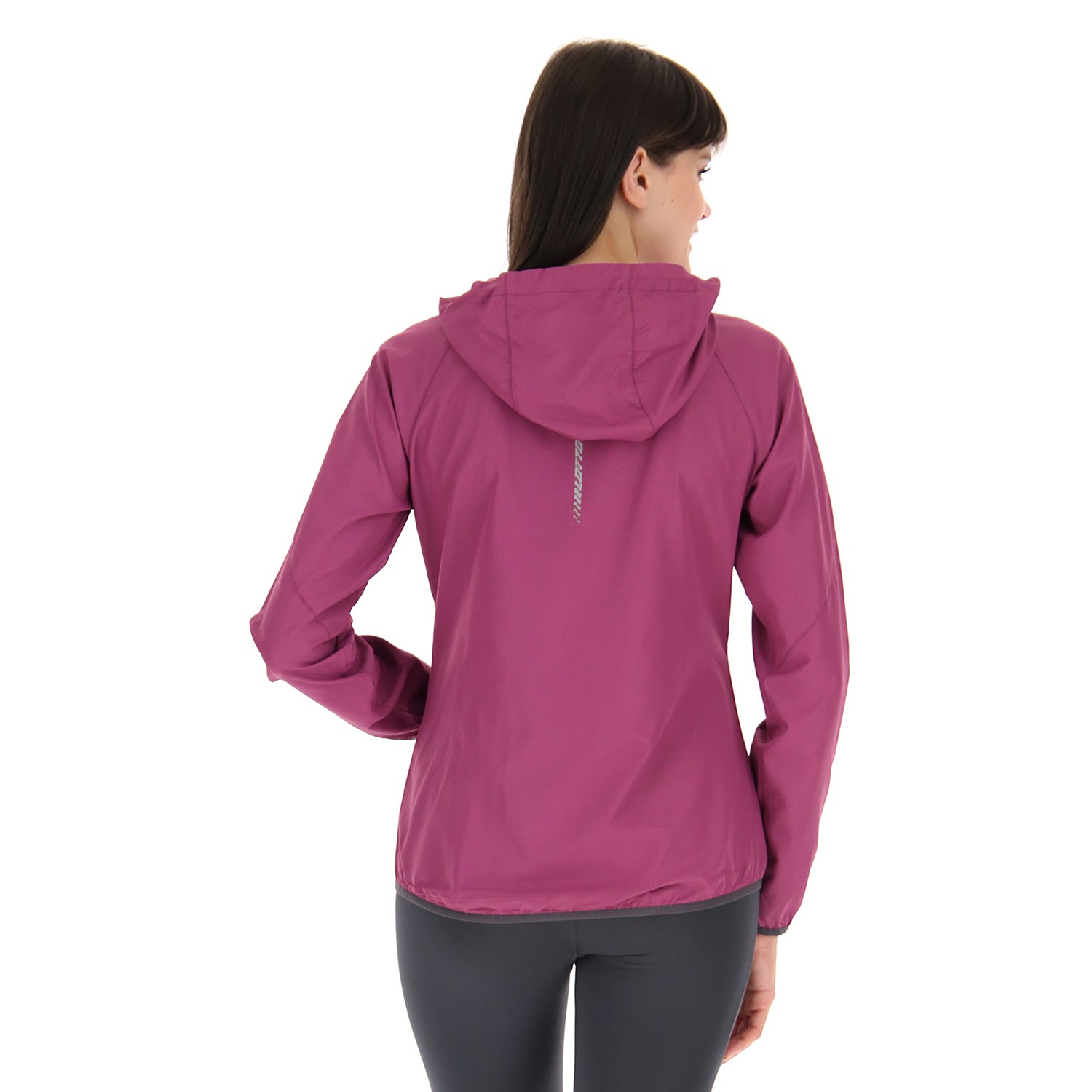 DONNA GIACCA A VENTO RUNNING VIOLA 219112 0VQ 02